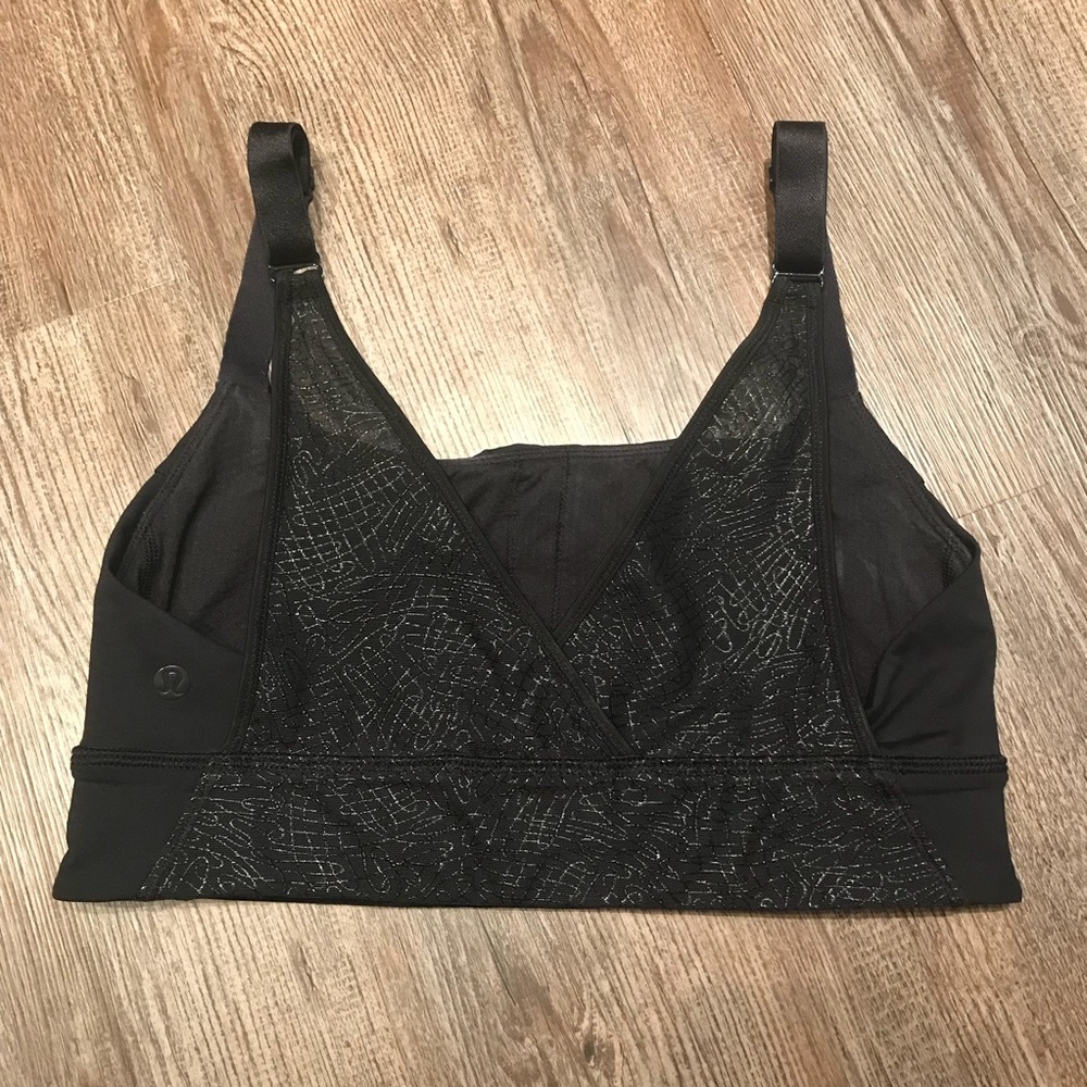 Lululemon Sports Bra - 8 - Black